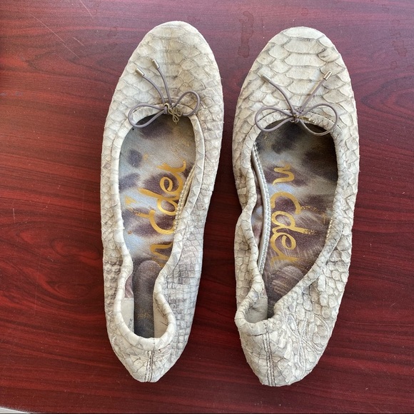 Sam Edelman women’s leather flat shoes size 8M - Picture 2 of 5